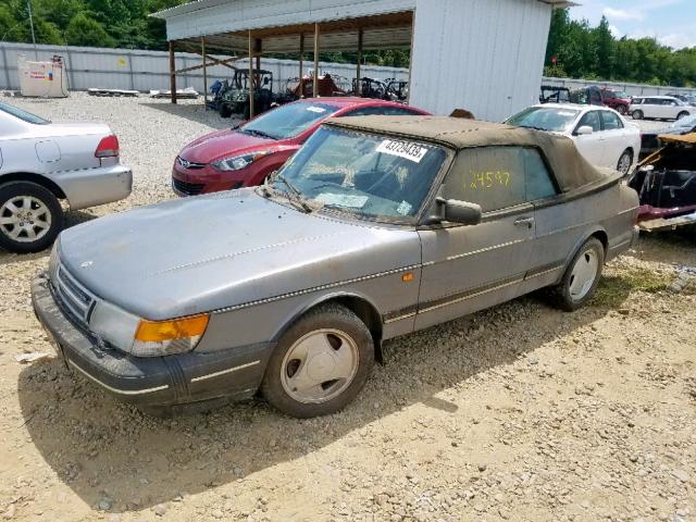 YS3AL75L1R7000982 - 1994 SAAB 900 SILVER photo 2