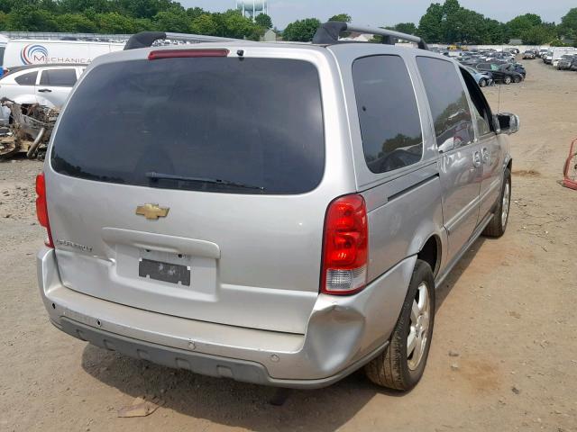 1GNDV33187D140672 - 2007 CHEVROLET UPLANDER L GRAY photo 4