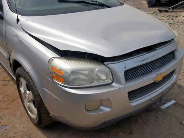 1GNDV33187D140672 - 2007 CHEVROLET UPLANDER L GRAY photo 9