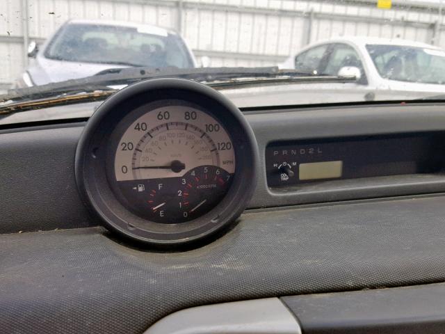 JTLKT324254007408 - 2005 TOYOTA SCION XB 勃艮第红 照片 8