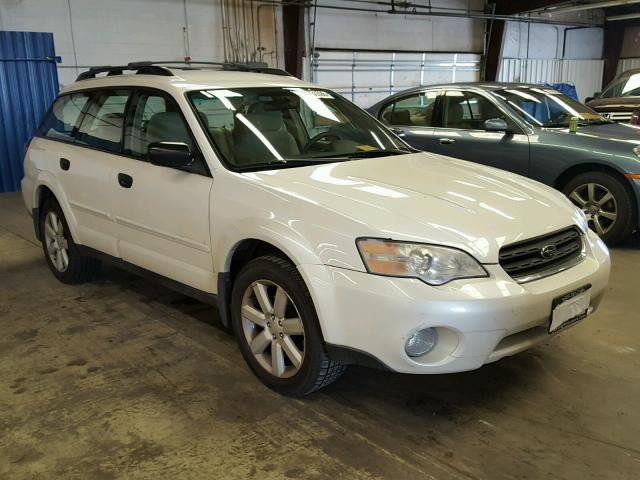 4S4BP61C167330967 - 2006 SUBARU LEGACY OUT WHITE photo 1