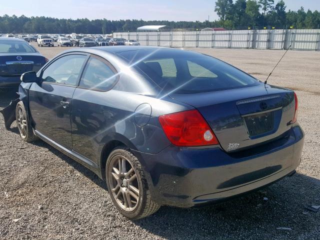 JTKDE177860069452 - 2006 TOYOTA SCION TC ლურჯი ფოტო 3