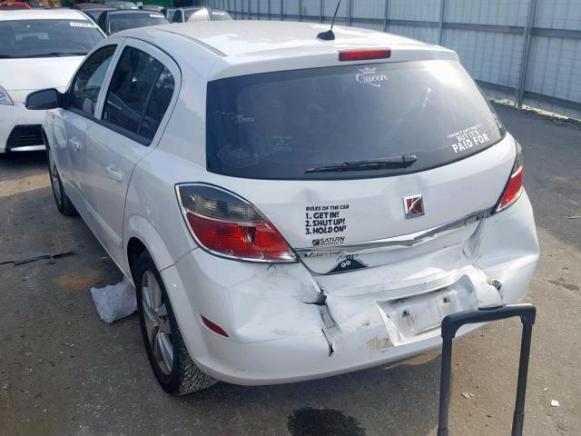 W08AR671285069243 - 2008 SATURN ASTRA XE WHITE photo 3