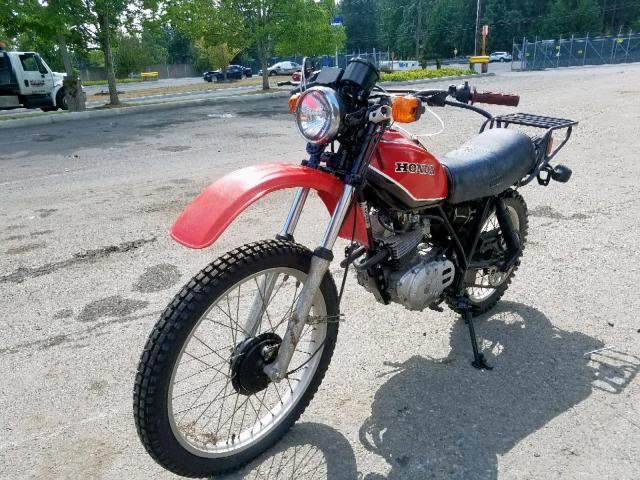 MD010XBM302144 - 1981 HONDA XL250 S RED photo 2