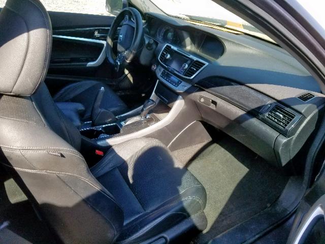 1HGCT2B89EA003663 - 2014 HONDA ACCORD EXL GRAY photo 5