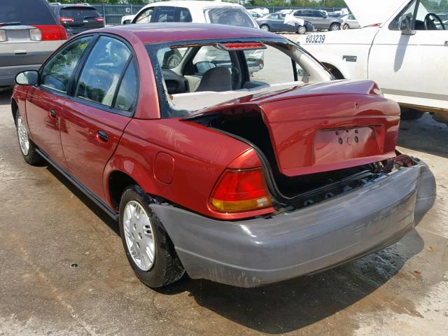 1G8ZH5289TZ326406 - 1996 SATURN SL1 RED photo 3