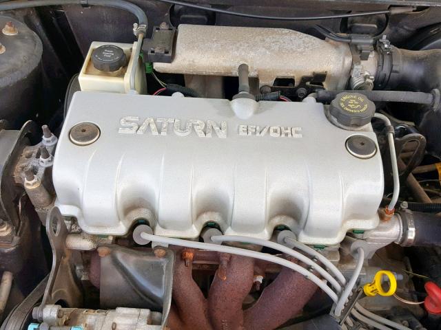 1G8ZH5289TZ326406 - 1996 SATURN SL1 RED photo 7