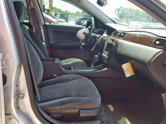 2G1WA5E32D1164733 - 2013 CHEVROLET IMPALA LS SILVER photo 5