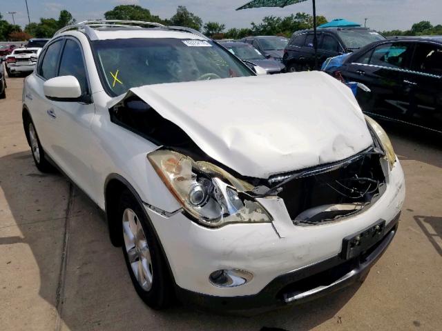 JNKAJ09E88M305636 - 2008 INFINITI EX35 BASE WHITE photo 1