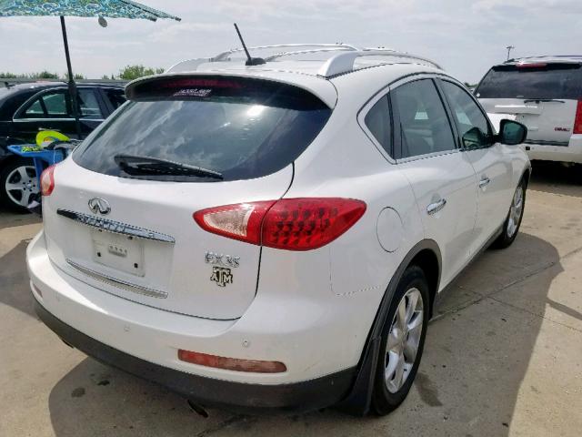 JNKAJ09E88M305636 - 2008 INFINITI EX35 BASE WHITE photo 6