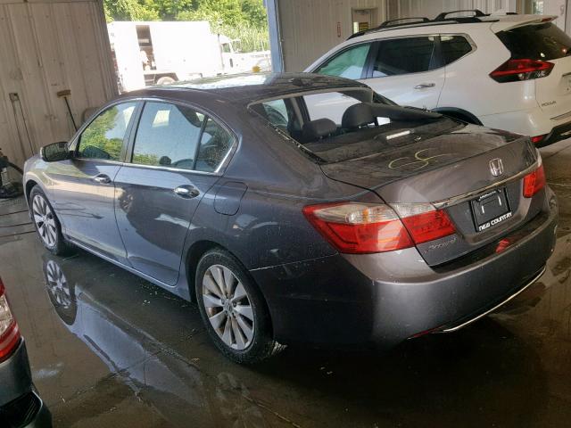 1HGCR2F89FA073450 - 2015 HONDA ACCORD EXL GRAY photo 3