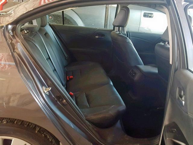 1HGCR2F89FA073450 - 2015 HONDA ACCORD EXL GRAY photo 6