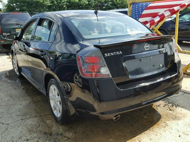 3N1AB6AP7AL725941 - 2010 NISSAN SENTRA 2.0 BLACK photo 3