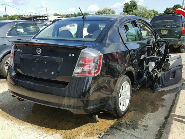 3N1AB6AP7AL725941 - 2010 NISSAN SENTRA 2.0 BLACK photo 4