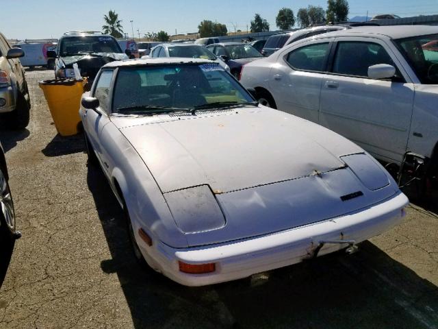 JM1FB3314E0833494 - 1984 MAZDA RX7 12A WHITE photo 1