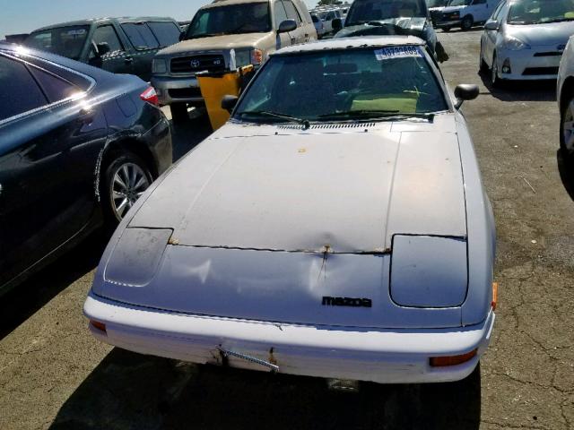 JM1FB3314E0833494 - 1984 MAZDA RX7 12A WHITE photo 9