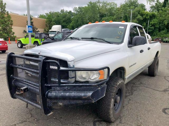 3D7KS28C15G804815 - 2005 DODGE RAM 2500 S თეთრი ფოტო 2