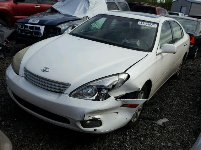 JTHBA30G545014150 - 2004 LEXUS ES 330 WHITE photo 2