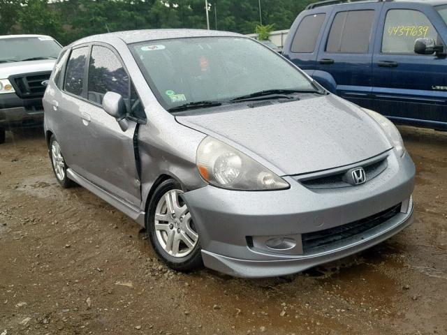 JHMGD38687S037095 - 2007 HONDA FIT S 灰色 照片 1