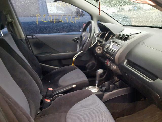 JHMGD38687S037095 - 2007 HONDA FIT S 灰色 照片 5