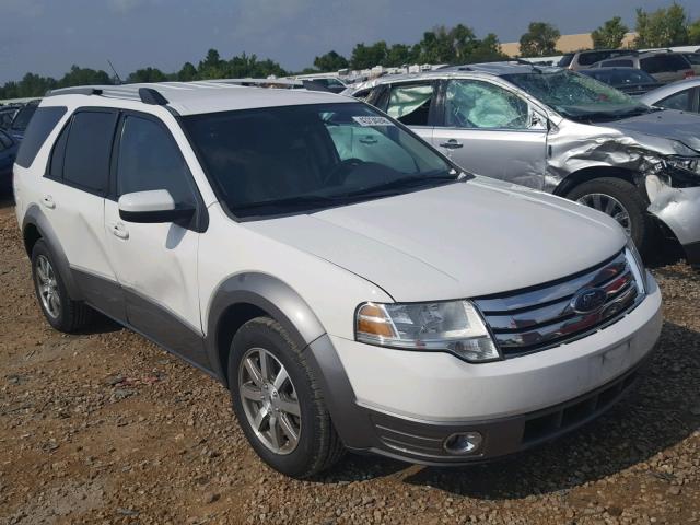 1FMDK02W38GA13319 - 2008 FORD TAURUS X S WHITE photo 1