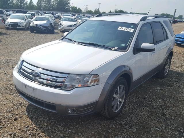 1FMDK02W38GA13319 - 2008 FORD TAURUS X S WHITE photo 2