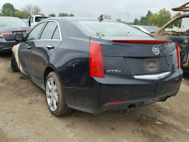 1G6AG5RX6D0130077 - 2013 CADILLAC ATS BLACK photo 3