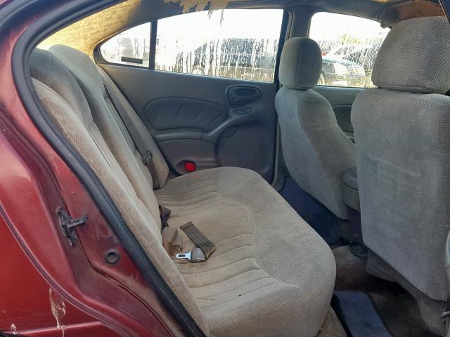 1G2NF52T2YM765521 - 2000 PONTIAC GRAND AM S MAROON photo 6