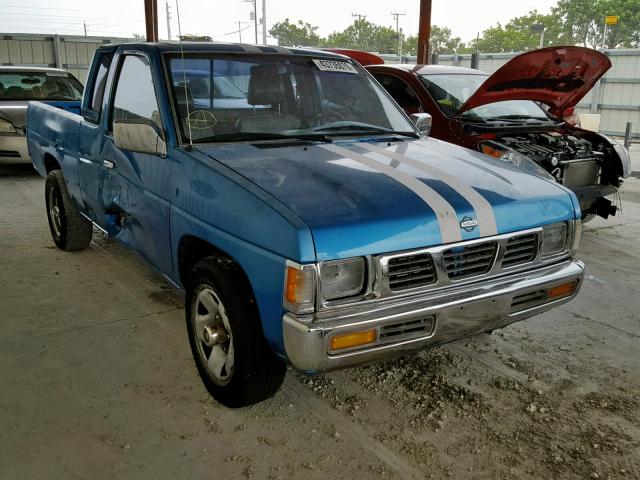 1N6SD16S4SC415736 - 1995 NISSAN TRUCK KING BLUE photo 1