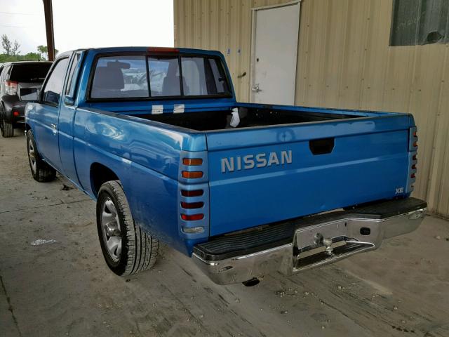 1N6SD16S4SC415736 - 1995 NISSAN TRUCK KING BLUE photo 3