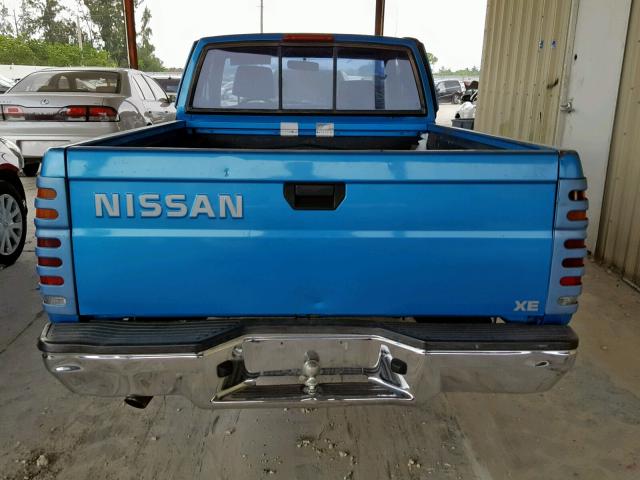 1N6SD16S4SC415736 - 1995 NISSAN TRUCK KING BLUE photo 6