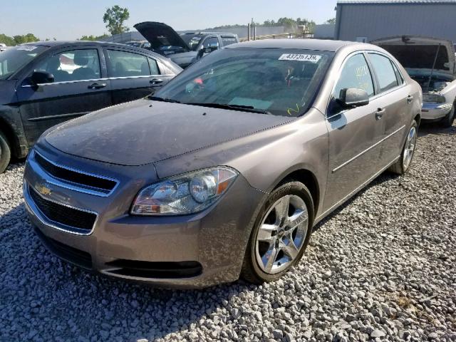 1G1ZB5E14BF162559 - 2011 CHEVROLET MALIBU LS SILVER photo 2