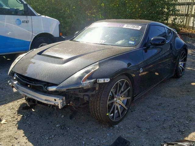 JN1AZ4EH8BM554921 - 2011 NISSAN 370Z BASE BLACK photo 2