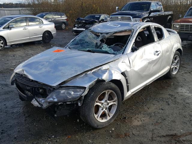 JM1FE173170207833 - 2007 MAZDA RX8 SILVER photo 2