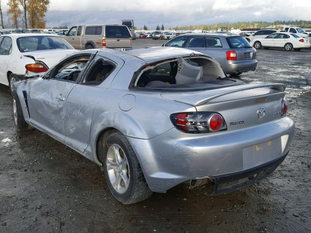 JM1FE173170207833 - 2007 MAZDA RX8 SILVER photo 3