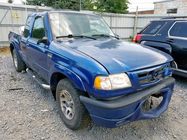 4F4YR46U68PM00732 - 2008 MAZDA B3000 CAB BLUE photo 1