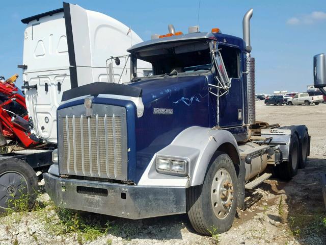 1XKDDB9X8VJ742170 - 1997 KENWORTH CONSTRUCTI BLUE photo 2