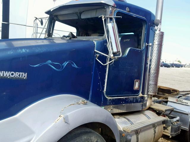 1XKDDB9X8VJ742170 - 1997 KENWORTH CONSTRUCTI BLUE photo 9