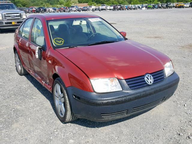 3VWSD29M5YM161691 - 2000 VOLKSWAGEN JETTA GLS RED photo 1