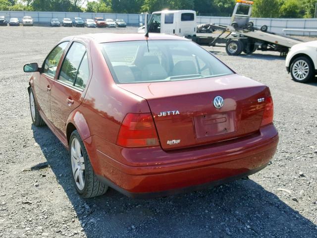 3VWSD29M5YM161691 - 2000 VOLKSWAGEN JETTA GLS RED photo 3