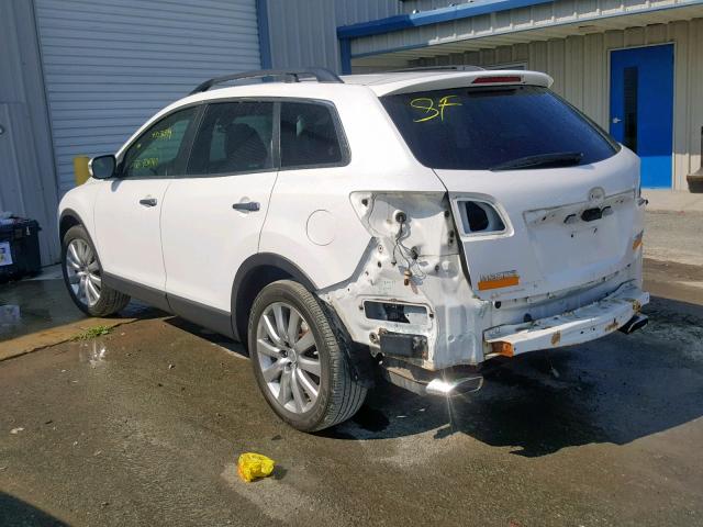 JM3TB38V280148940 - 2008 MAZDA CX-9 WHITE photo 3