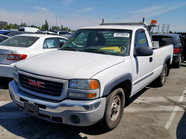 1GTEC14V84E399113 - 2004 GMC NEW SIERRA WHITE photo 2