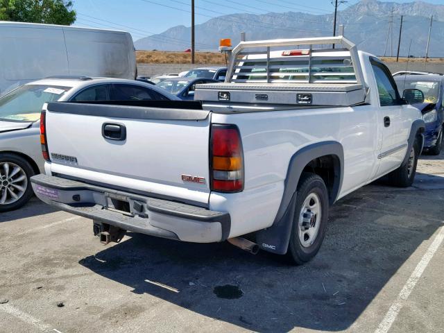 1GTEC14V84E399113 - 2004 GMC NEW SIERRA WHITE photo 4