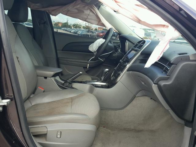 1G11C5SL2FF184615 - 2015 CHEVROLET MALIBU 1LT MAROON photo 5