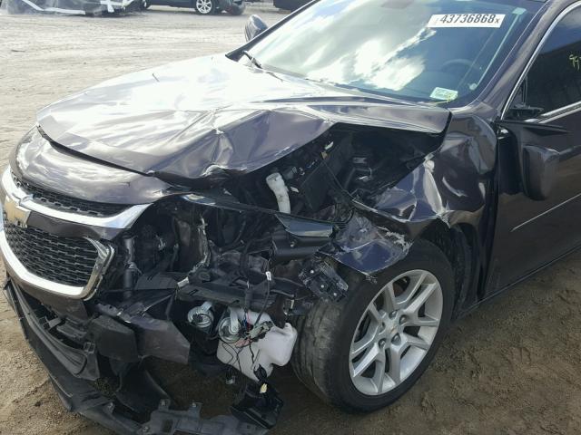1G11C5SL2FF184615 - 2015 CHEVROLET MALIBU 1LT MAROON photo 9