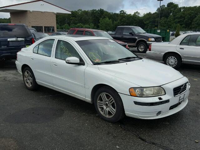 YV1RS592X92727659 - 2009 VOLVO S60 2.5T WHITE photo 1