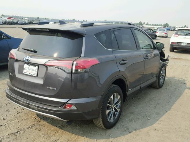 JTMRJREV7JD230609 - 2018 TOYOTA RAV4 HV LE BROWN photo 4