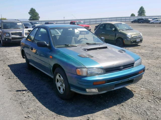 JF1GM2255TG410592 - 1996 SUBARU IMPREZA BR BLUE photo 1