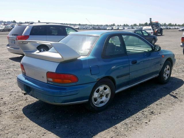 JF1GM2255TG410592 - 1996 SUBARU IMPREZA BR BLUE photo 4