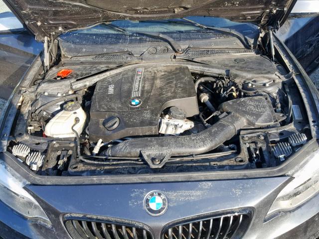 WBA1J9C5XFV371253 - 2015 BMW M235XI GRAY photo 7